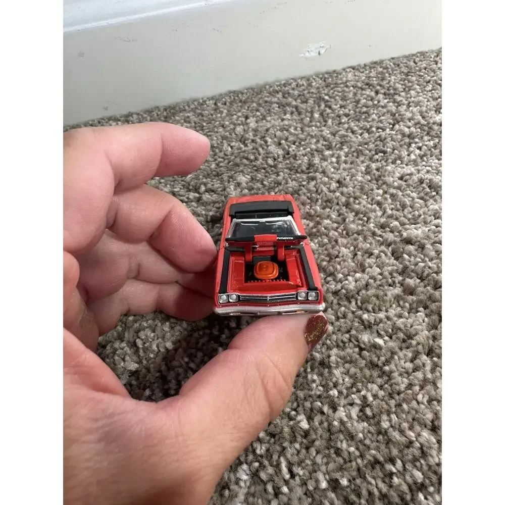 Greenlight 1969 Plymouth GTX Red And Black Loose 1:64